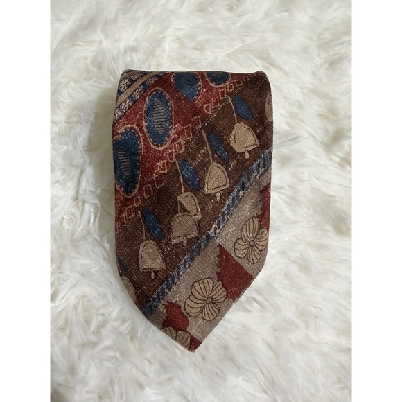 Jos. A. Bank Other - Jos. A. Bank Silk Tie Mens OS Multicolor Floral Abstract Premier Collection USA